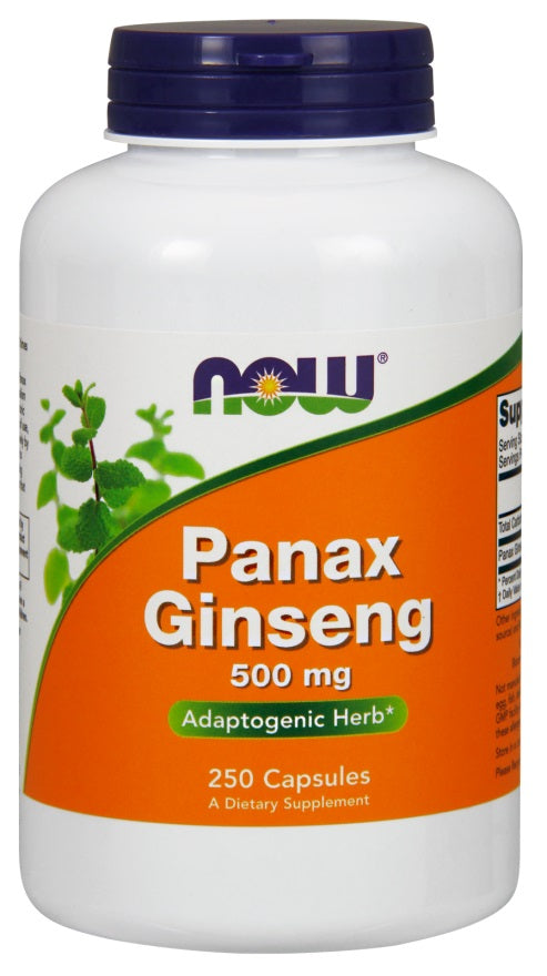 Panax Ginseng, 500mg - 250 Kapseln
