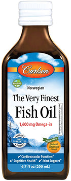 The Very Finest Fish Oil, Natural Orange - 200 ml. - Natural Orange