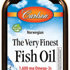 The Very Finest Fish Oil, Natural Lemon - 200 ml. - Natural Lemon