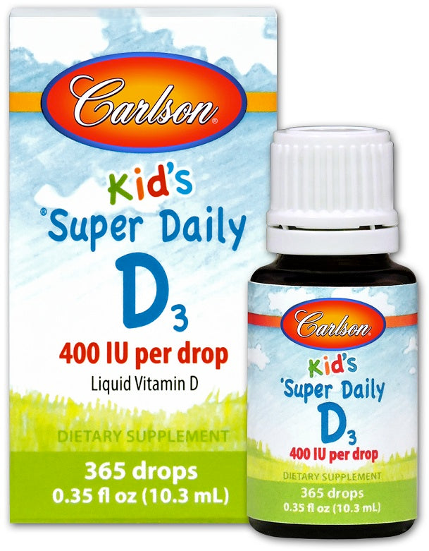 Super Daily D3 für Kinder, 400 IE - 10 ml.