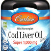 Wild Norwegian Cod Liver Oil Gems, 1000mg - 100 softgels