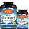 Elite Omega-3 Gems, 1600mg Natural Lemon - 90 + 30 softgels