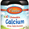 Kid's Chewable Calcium, 250mg Natural Vanilla - 60 tablets