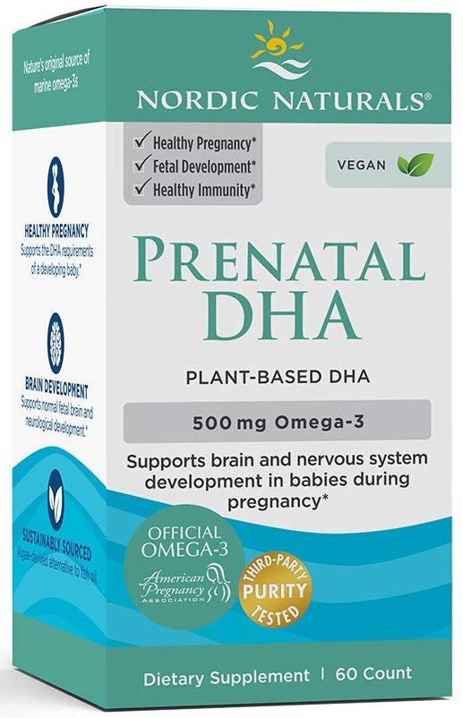 DHA für Schwangere Vegan, 500 mg – 60 Weichkapseln