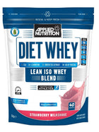 Diet Whey, Strawberry Milkshake (EAN 634158938238) - 1000g - Strawberry Milkshake (EAN 634158938238)