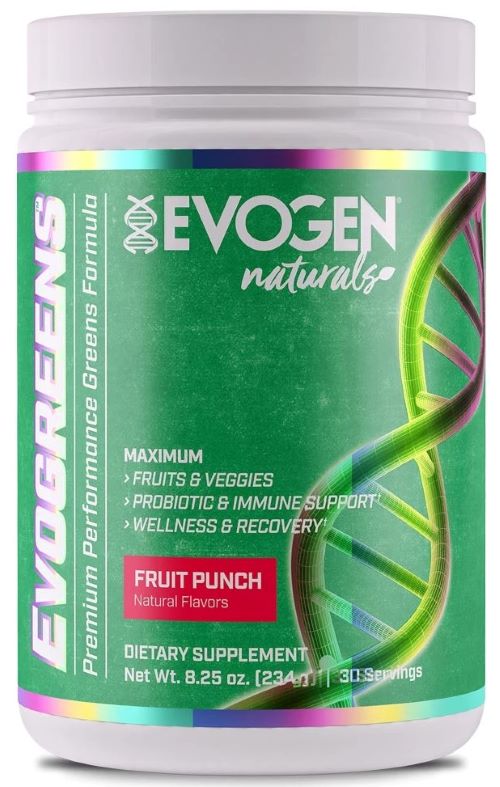 Evogreens Naturals, Fruit Punch - 234g - Fruit Punch