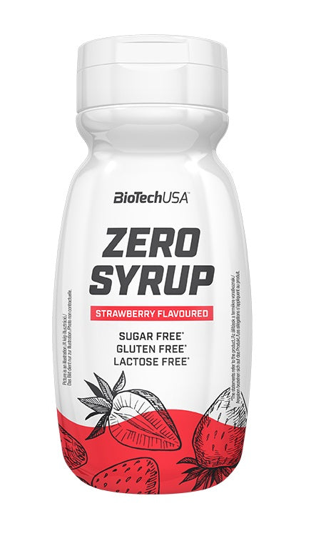 Zero Syrup, Strawberry - 320 ml. - Strawberry