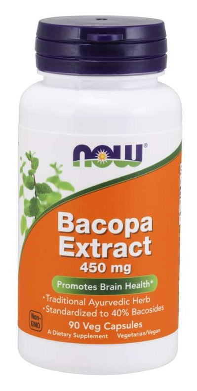 Bacopa-Extrakt, 450mg - 90 pflanzliche Kapseln