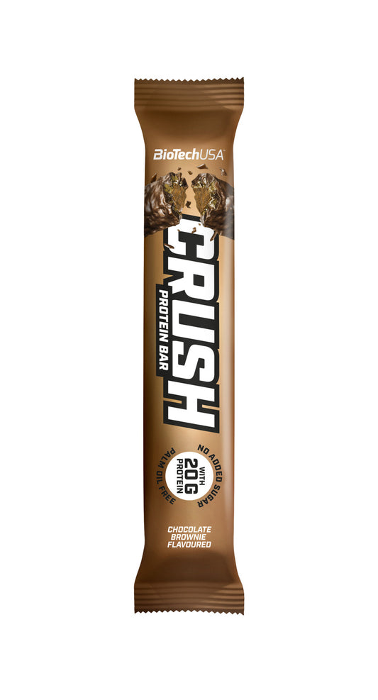 Crush Bar, Chocolate Brownie - 12 x 64g - Chocolate Brownie