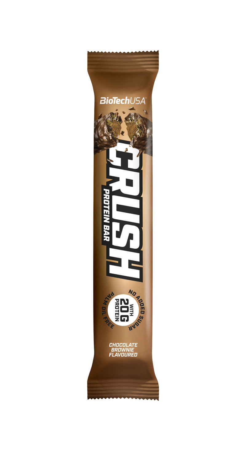 Crush Bar, Chocolate Brownie - 12 x 64g - Chocolate Brownie