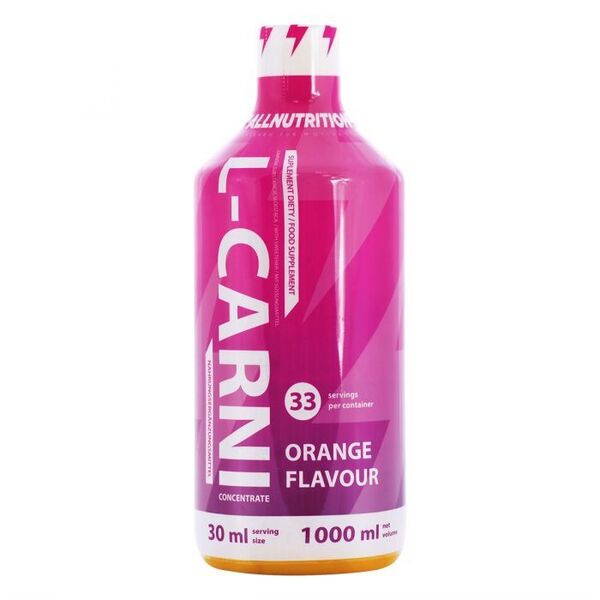 L-Carni, Orange - 1000 ml. - Orange