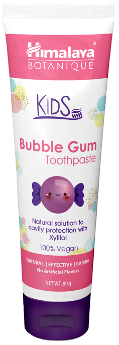 Kids Toothpaste, Bubble Gum - 80g - Bubble Gum