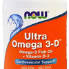 Ultra Omega 3-D with Vitamin D-3 - 180 softgels