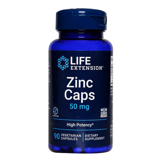 Zinc Caps, 50mg - 90 vcaps