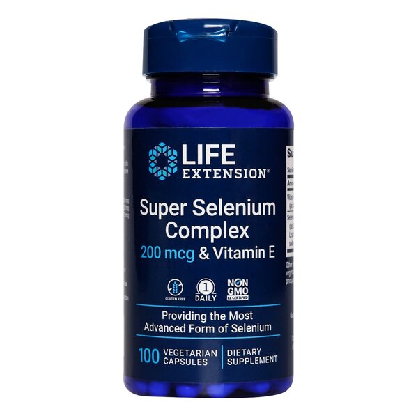Super Selen Komplex & Vitamin E - 100 vegane Kapseln