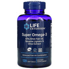 Super Omega-3 EPA/DHA Fish Oil, Sesame Lignans & Olive Extract - 120 softgels