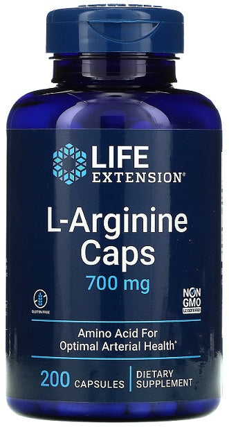 L-Arginin Kapseln, 700mg - 200 Kapseln