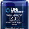 Super Ubiquinol CoQ10 with Enhanced Mitochondrial Support, 50mg - 100 softgels