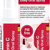 Vitamin C Daily Oral Spray, Natural Cherry and Pomegranate - 50 ml.