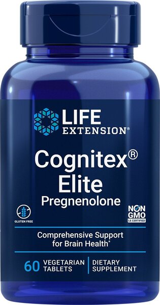 Cognitex Elite Pregnenolone – 60 vegetarische Tabletten