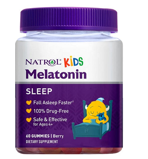 Kinder-Melatonin, Beere – 60 Gummis