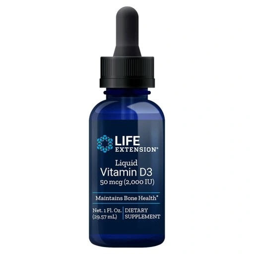 Flüssiges Vitamin D3, 50mcg - 29 ml.