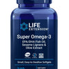 Super Omega-3 EPA/DHA Fish Oil, Sesame Lignans & Olive Extract - 240 softgels