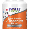 Doppelt Starke L-Theanin, 200mg - 60 pflanzliche Kapseln