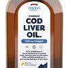 Norwegian Cod Liver Oil, 1000mg Omega 3 (Lemon) - 500 ml.