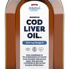Norwegian Cod Liver Oil, 1000mg Omega 3 (Orange) - 250 ml.