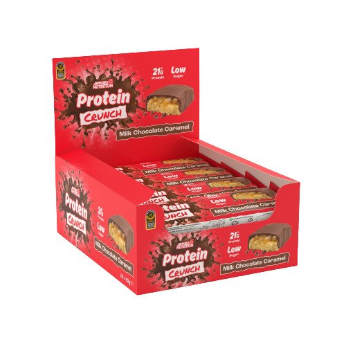 Applied Nutrition Applied Protein Crunch Bar, Milk Chocolate Caramel - 12 x 62g - Milk Chocolate Caramel