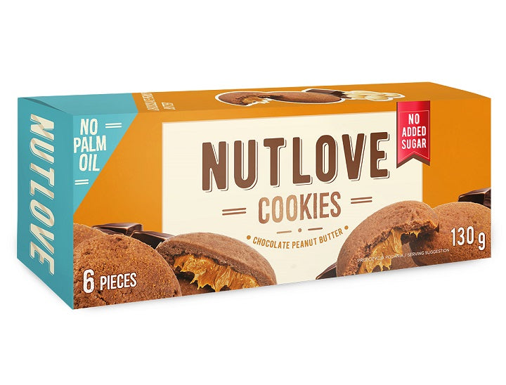 Nutlove Cookies, Chocolate Peanut Butter - 6 cookies - Chocolate Peanut Butter