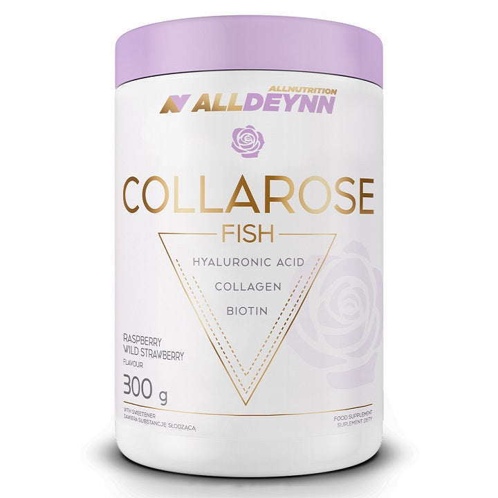 Allnutrition AllDeynn Collarose Fish, Raspberry Wild Strawberry - 300g - Raspberry Wild Strawberry