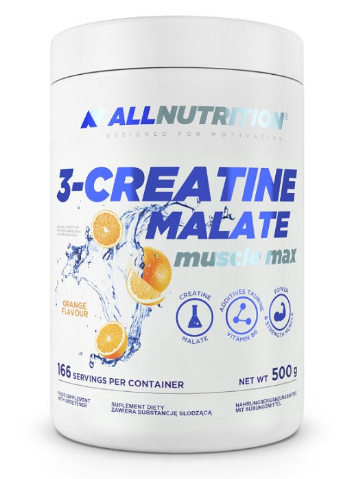 3-Creatine Malate, Orange - 500g - Orange