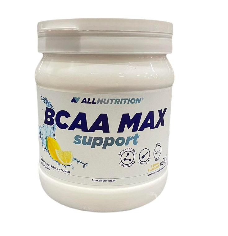 BCAA Max Support, Lemon - 500g - Lemon