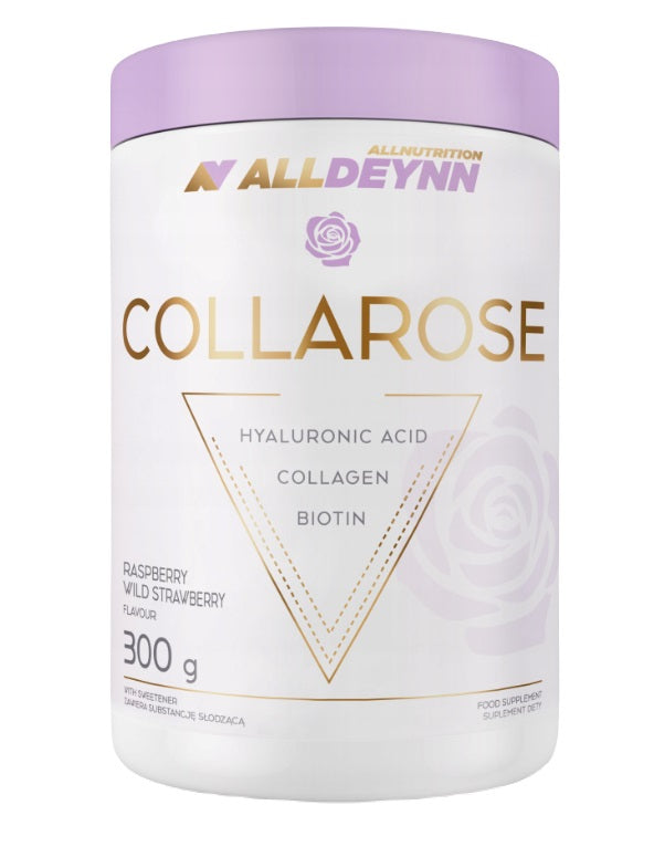 Allnutrition AllDeynn Collarose, Raspberry Wild Strawberry - 300g - Raspberry Wild Strawberry