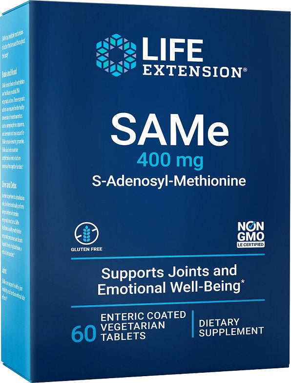 SAMe S-Adenosylmethionin, 400 mg – 60 magensaftresistente Tabletten