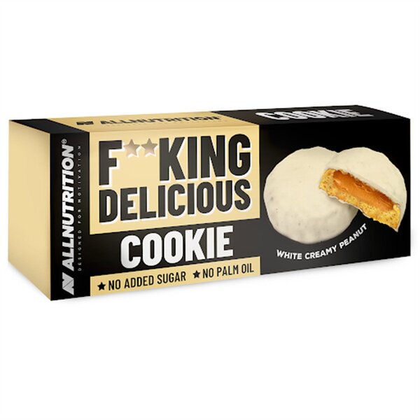 Fitking Delicious Cookie, White Creamy Peanut - 128g - White Creamy Peanut