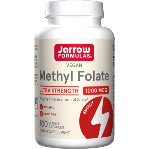 Methylfolat, 1000mcg - 100 pflanzliche Kapseln