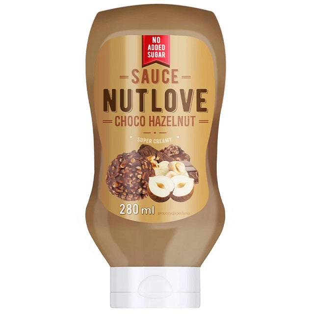 Nutlove Sauce, Choco Hazelnut - 280 ml. - Choco Hazelnut