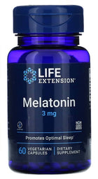 Melatonin, 3mg - 60 vcaps
