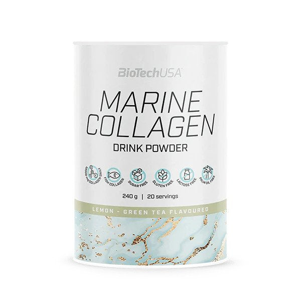 Marine Collagen, Lemon-Green Tea - 240g - Lemon-Green Tea