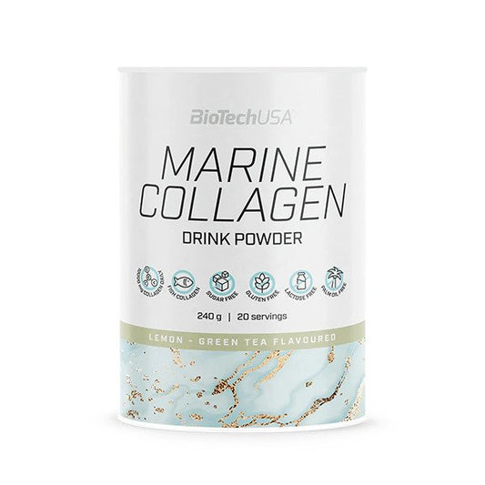 Marine Collagen, Lemon-Green Tea - 240g - Lemon-Green Tea