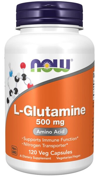 L-Glutamin, 500mg - 120 pflanzliche Kapseln