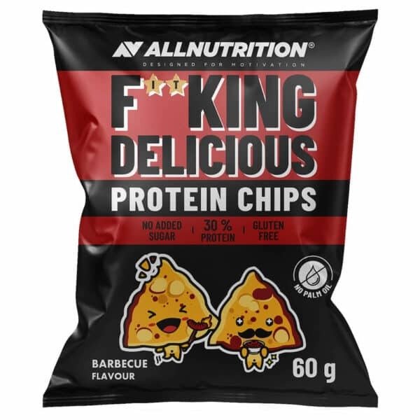 Fitking Delicious Protein Chips, Barbecue - 60g - Barbecue