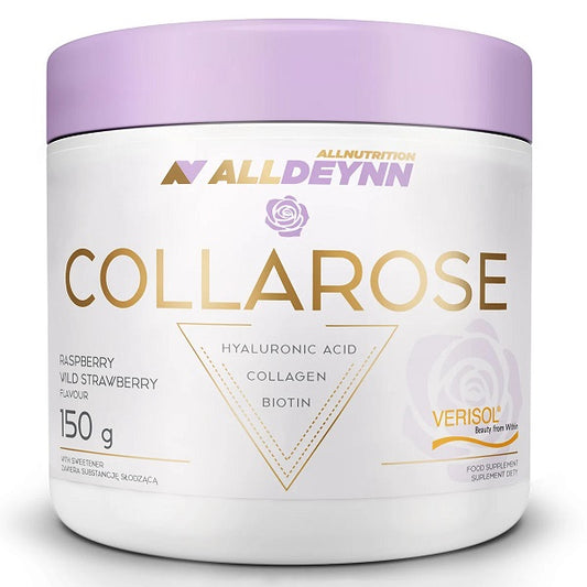 Allnutrition AllDeynn Collarose, Raspberry Wild Strawberry - 150g - Raspberry Wild Strawberry
