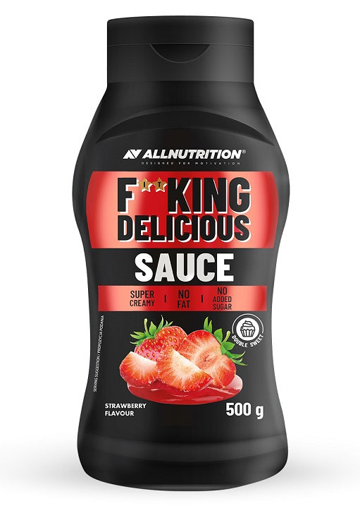 Fitking Delicious Sauce, Strawberry - 500g - Strawberry