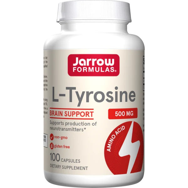 L-Tyrosine, 500mg - 100 caps