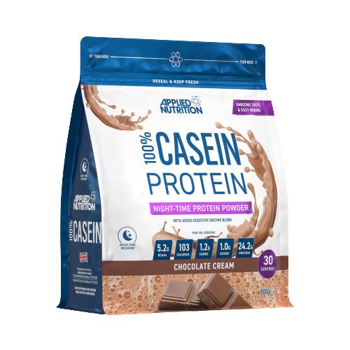 Applied Nutrition 100% Casein Protein, Chocolate Cream - 900g - Chocolate Cream