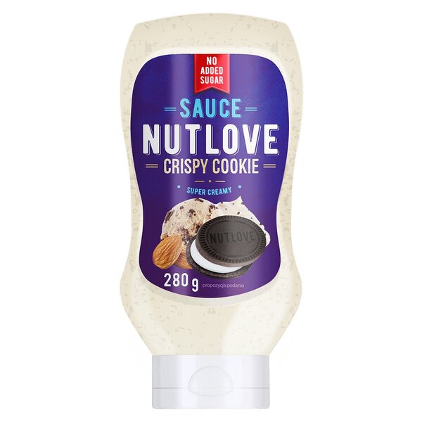Nutlove Sauce, Crispy Cookie - 280 ml. - Crispy Cookie